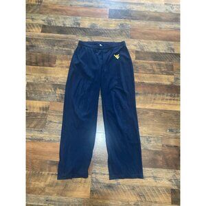 Columbia Navy Blue Women's Pants with Yellow Logo